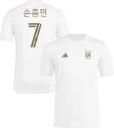 adidas Men's adidas Son Heung-Min White LAFC Alternate Pre-Game T-Shirt