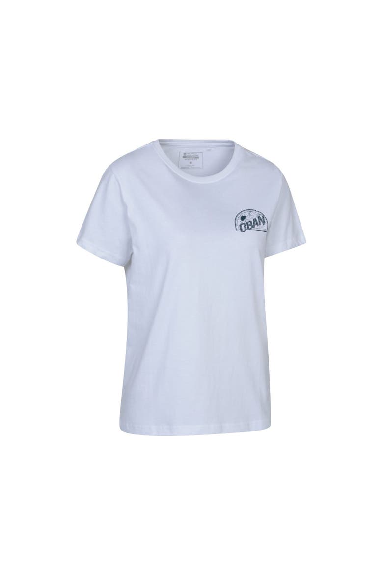 Oban Relaxed Fit Short-Sleeved T-Shirt, Alternate, color, White