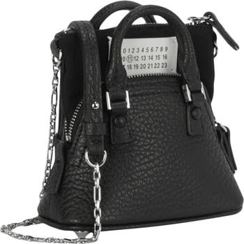 Micro 5AC Leather Top Handle Bag
