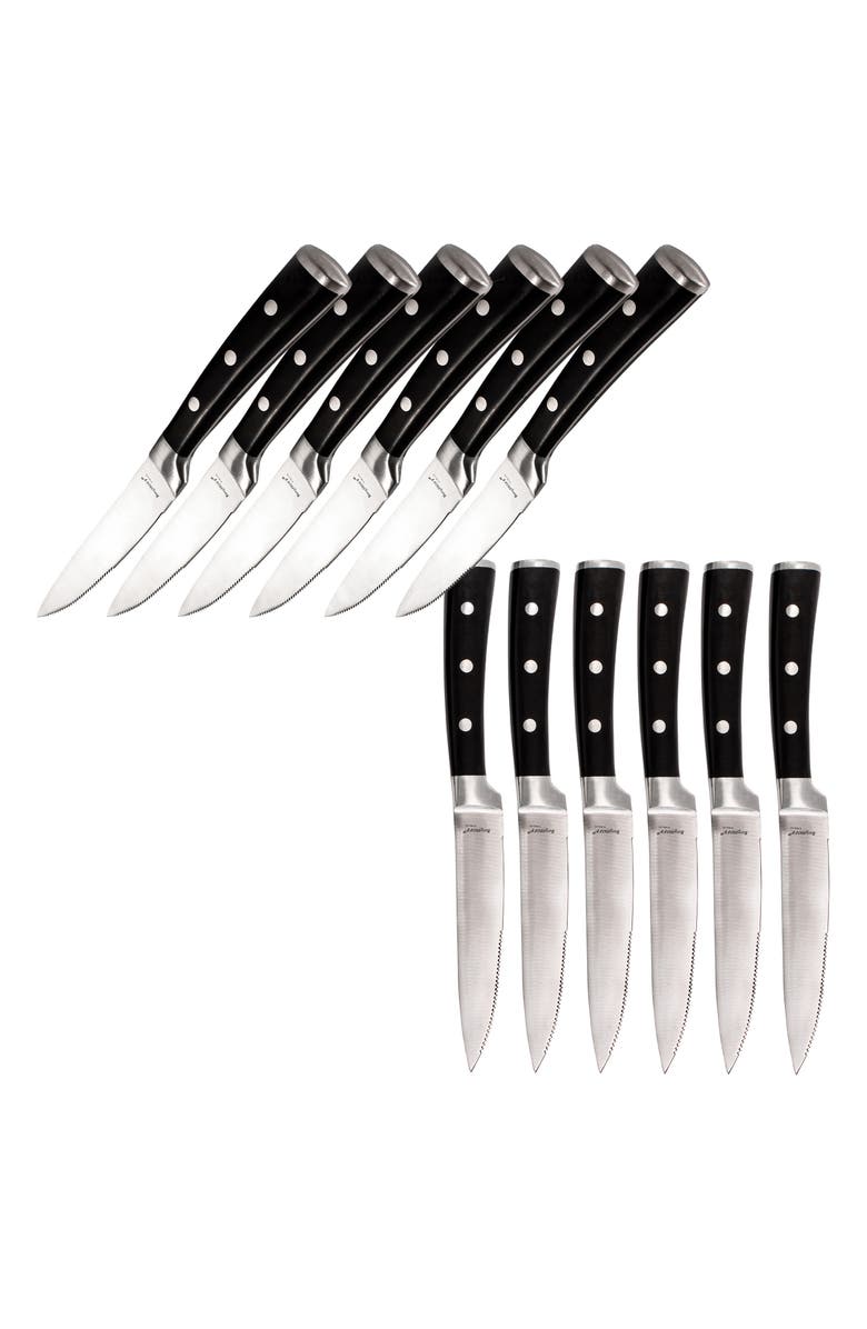 BergHOFF 12-Piece Knife Set, Alternate, color, Black