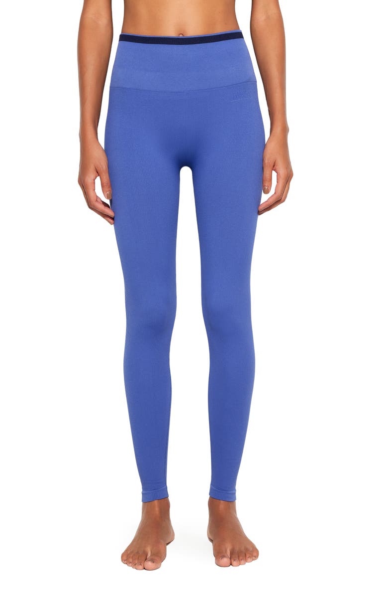 Spiritual Gangster Love High Waist 7/8 Leggings, Main, color, Periwinkle