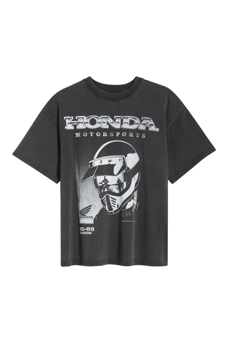 Honda Reflection Graphic T-Shirt, Alternate, color, BLACK WASH