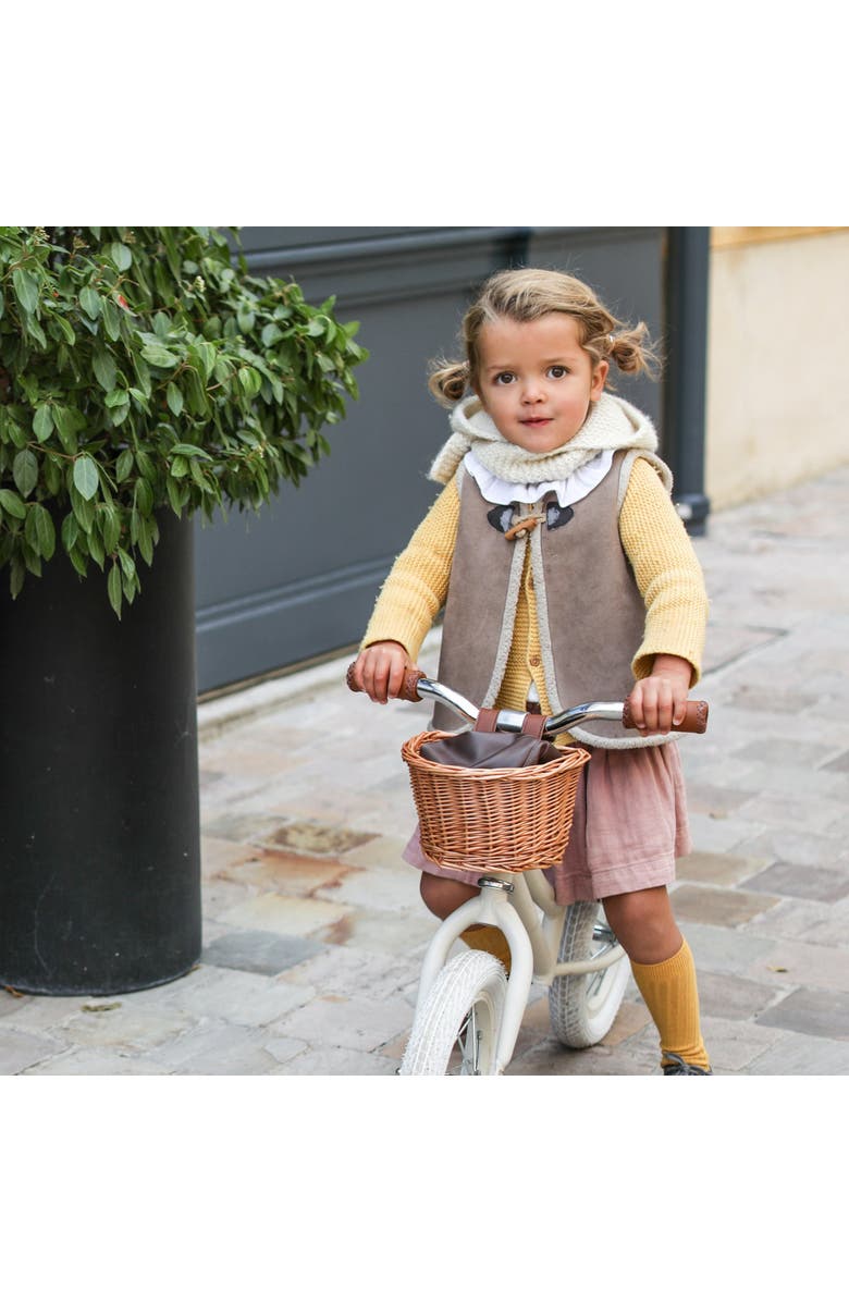 Baghera Balance Bicycle + Helmet, Alternate, color, Glossy White