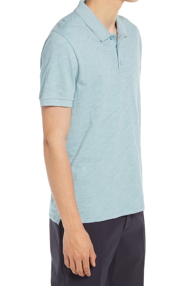 Cotton Slub Jersey Polo, Alternate, color, REFRESH