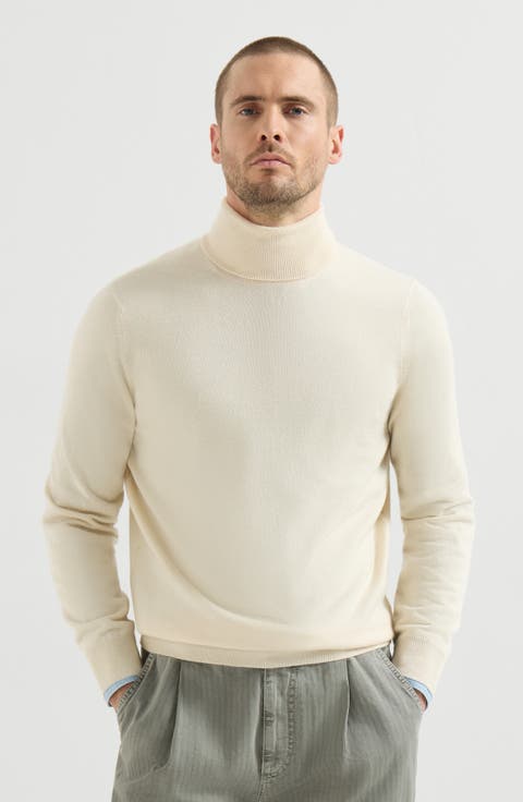 Cashmere turtleneck sweater