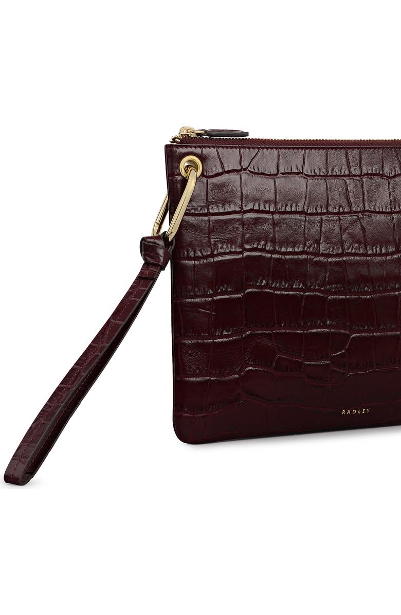 Radley Elms Crescent Medium Multi-Compartment Pouch, Alternate, color, Dark Cherry