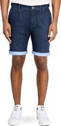 Brooklyn Brigade Slim Fit Solid Pleated Shorts