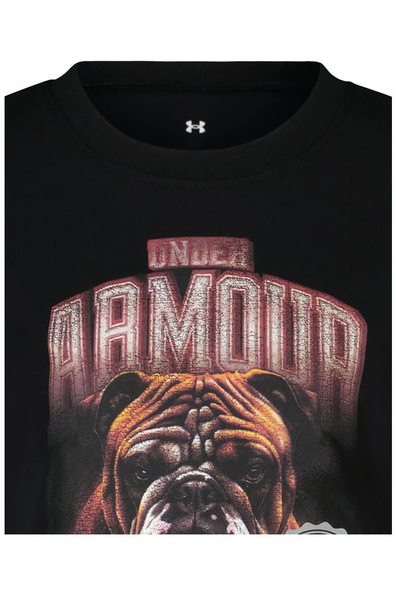 Kids' UA Underdogs Performance Graphic T-Shirt, Alternate, color, BLACK