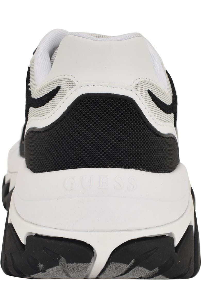 GUESS Nennzo Chunky Sole Sneaker, Alternate, color, Black 001
