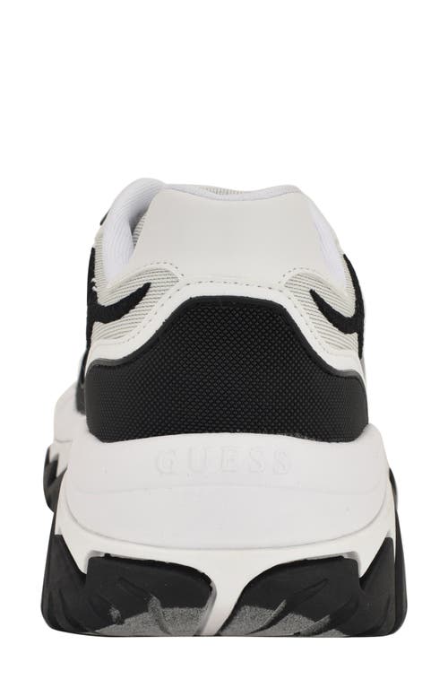 Guess Nennzo Chunky Sole Sneaker In Multi