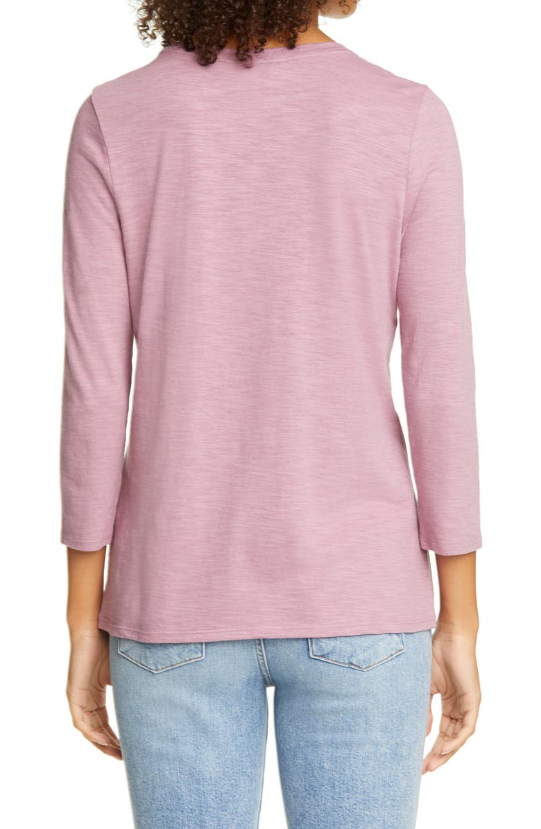 Nordstrom Signature Scoop Neck Cotton Blend Tee, Alternate, color, 