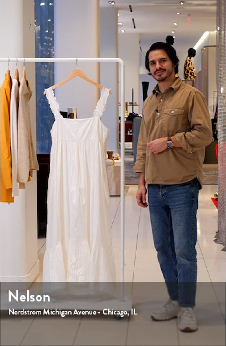 free-est Isabella Ruffle Maxi Dress, sales video thumbnail