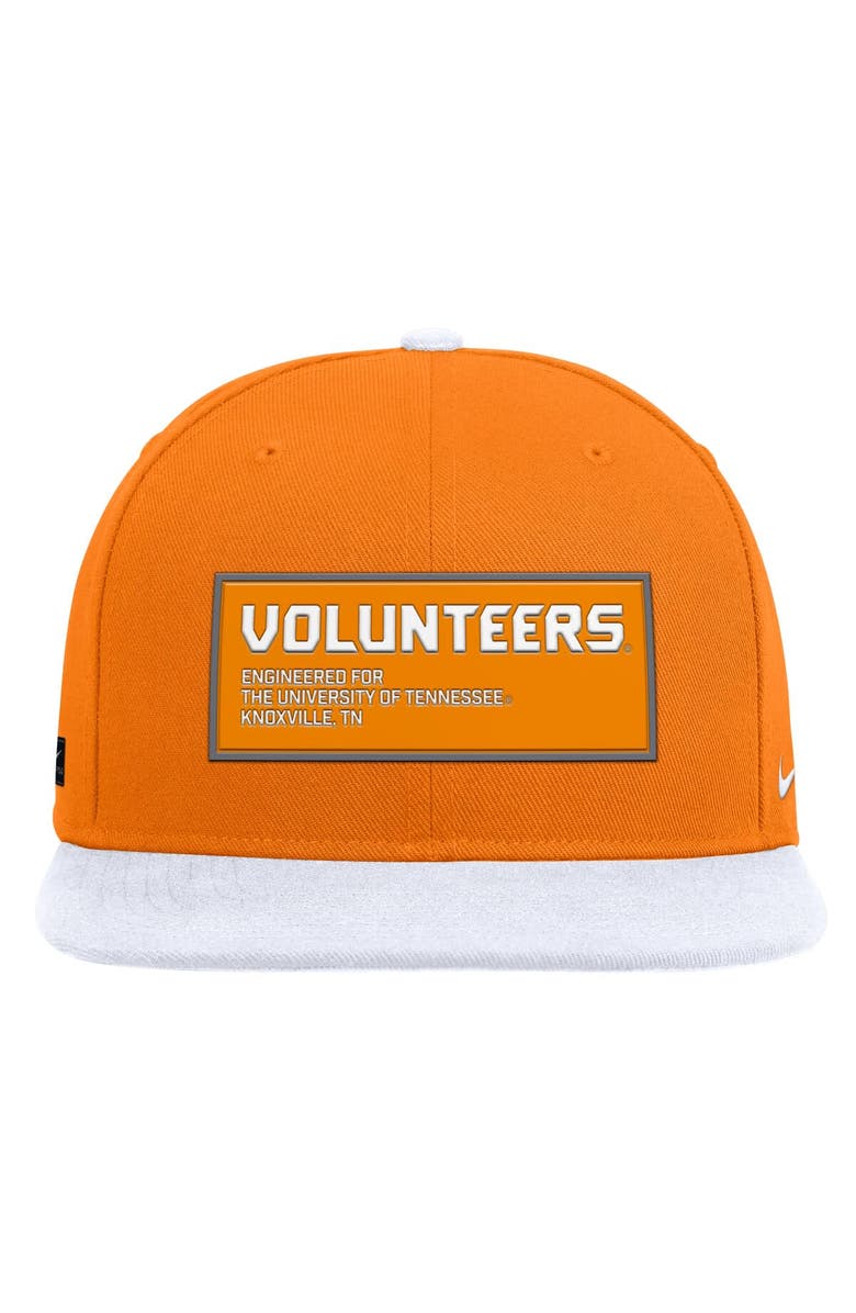 Nike Men's Nike Tennessee Orange/White Tennessee Volunteers 2025 On-Field Patch Pro Dri-FIT Snapback Hat, Alternate, color, Tennessee Orange