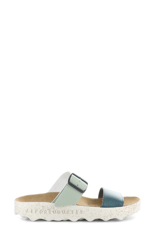 Asportuguesas By Fly London Coly Platform Slide Sandal