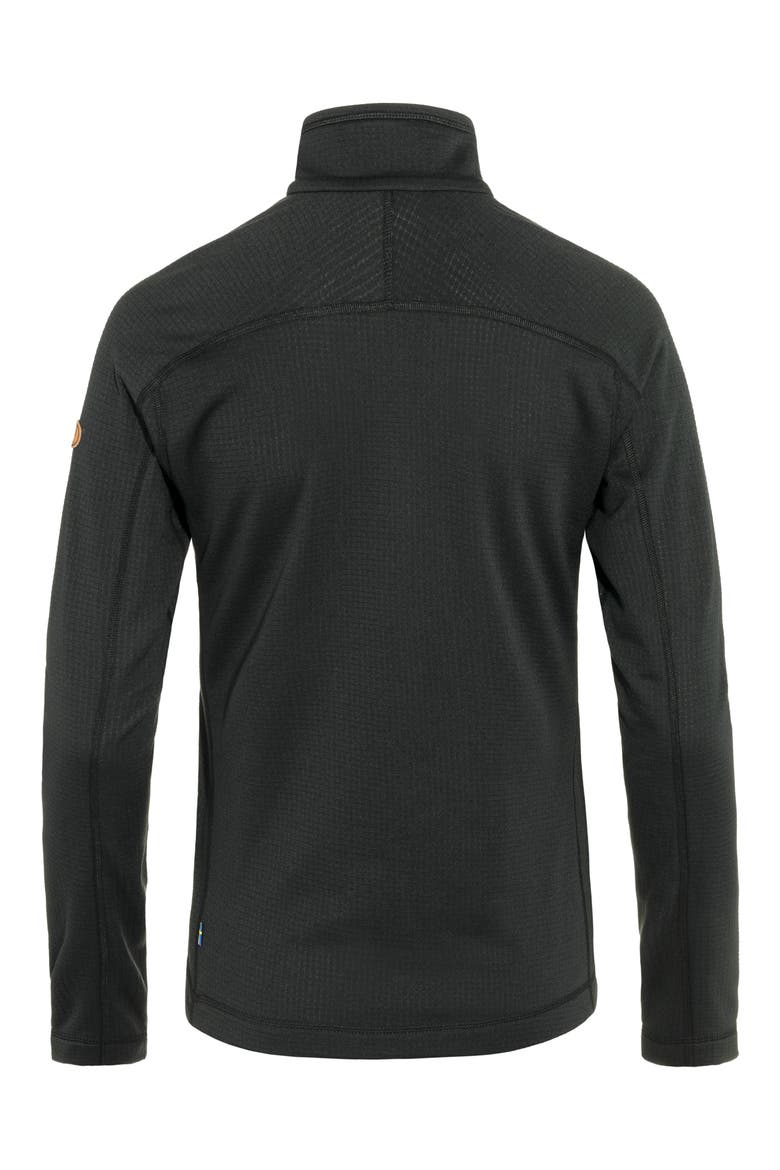 Abisko Lite Fleece Jacket, Alternate, color, BLACK