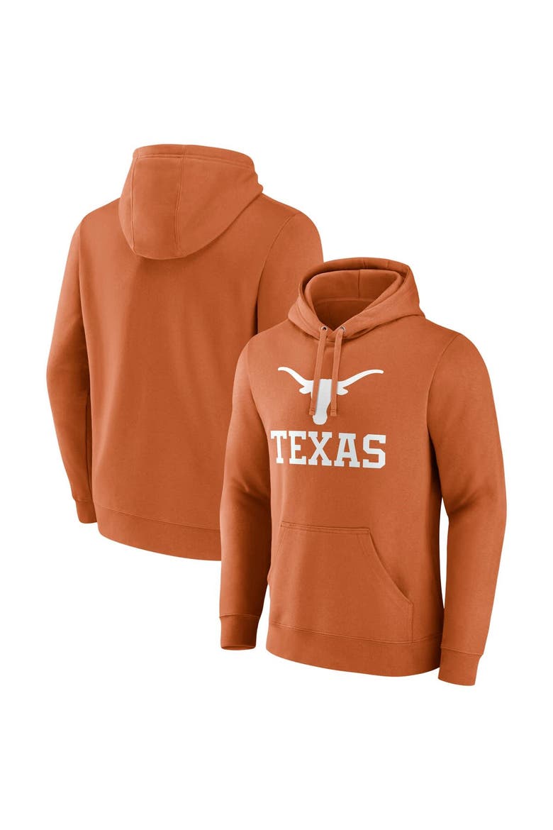 Men's Fanatics  Texas Orange Texas Longhorns Team Lockup Pullover Hoodie, Main, color, Burnt Orange
