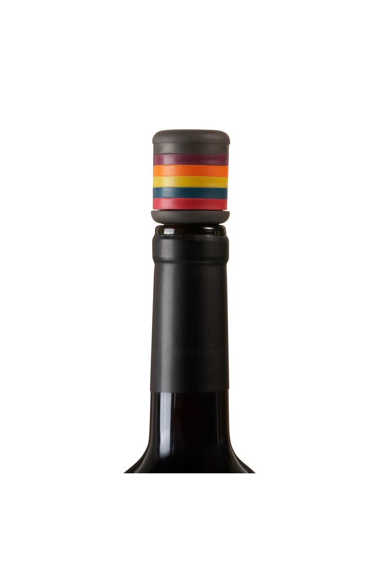 Wine Stopper and Charms, Alternate, color, Multicolor