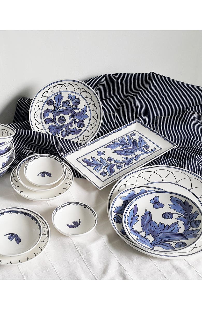 Twig New York Heritage Blue Bird Rectangular Plate, Alternate, color,