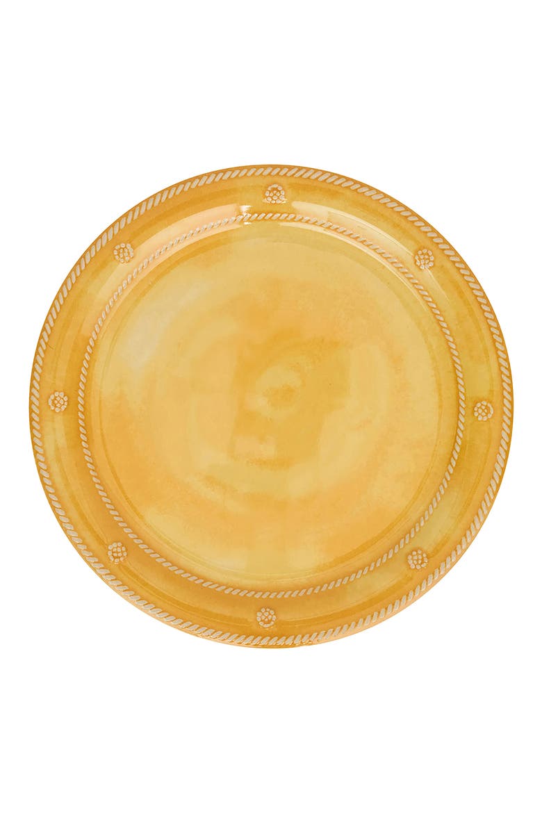 Berry & Thread Set of 4 Melamine Dinner Plates, Alternate, color, SUNSHINE