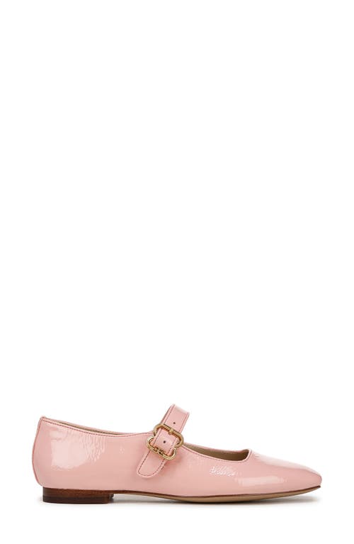 Sam Edelman Michaela Mary Jane Flat In Pink Rosette