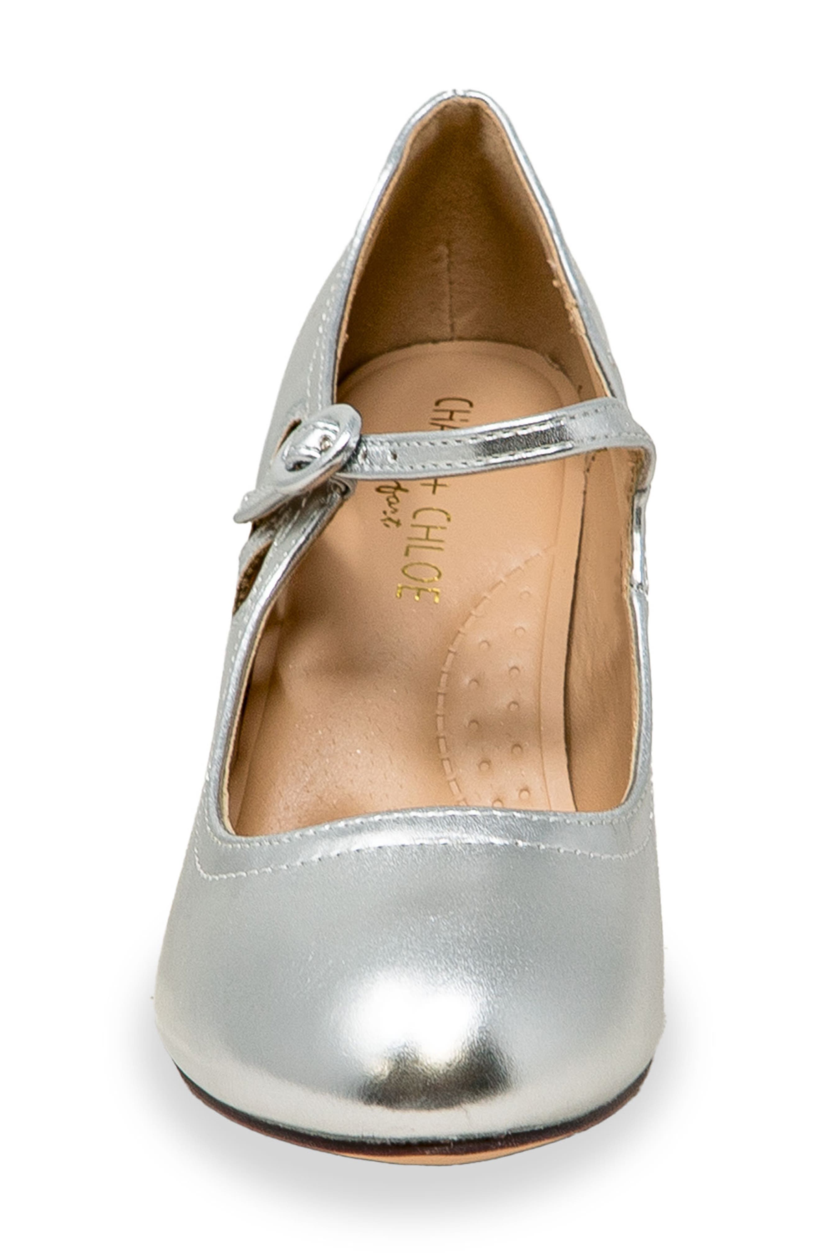 Cutout Pump, Alternate, color, SILVER