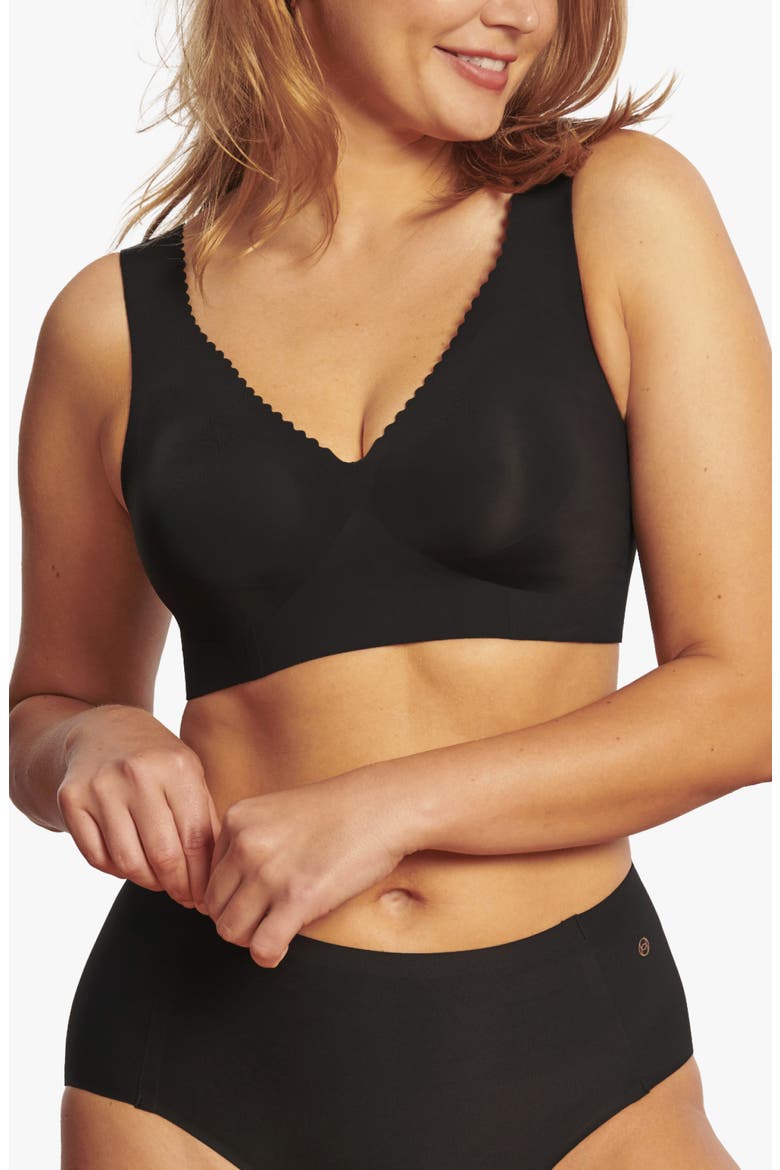 The Evelyn Bra, Main, color, BLACK
