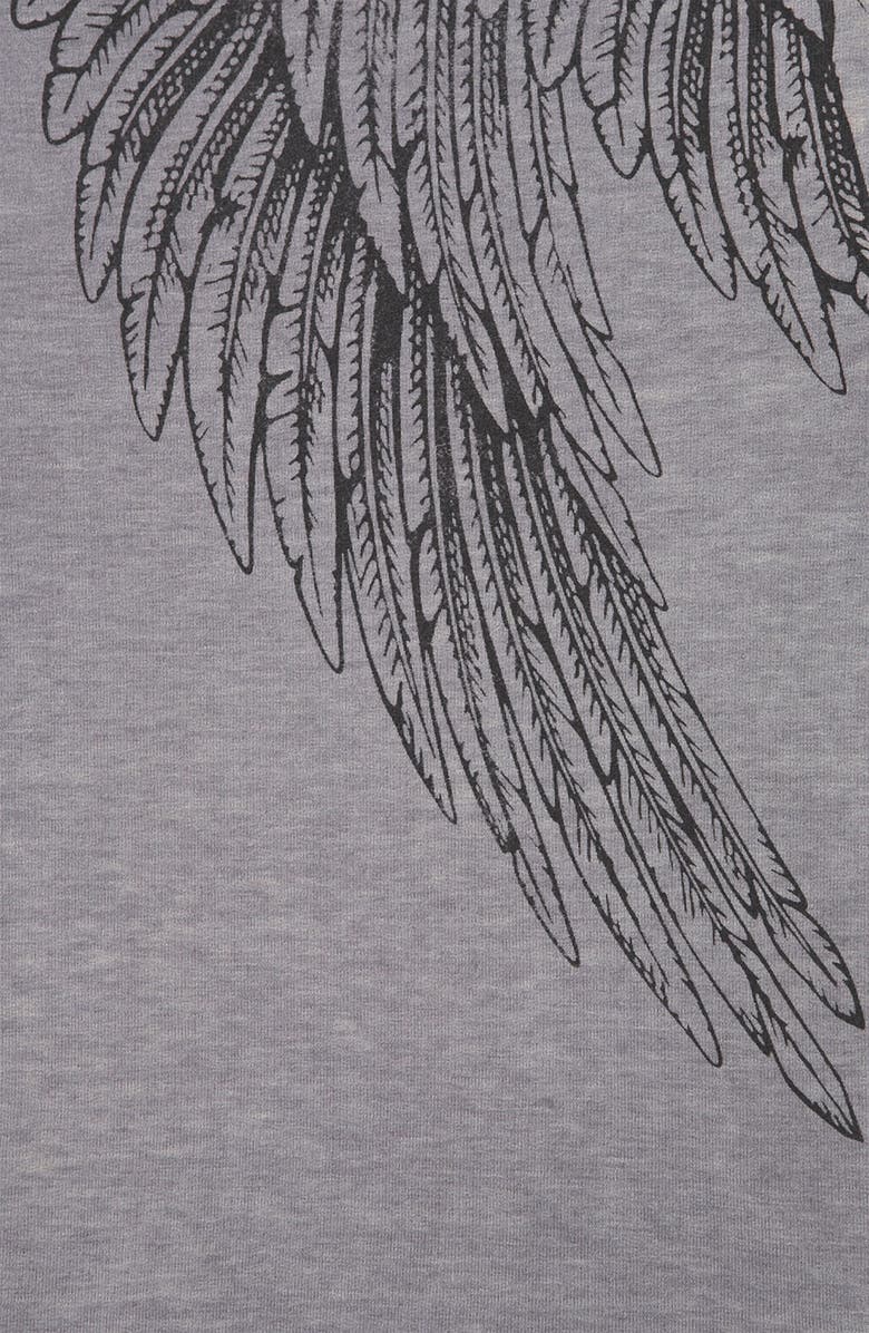 Topshop Wing Sweatshirt, Alternate, color,