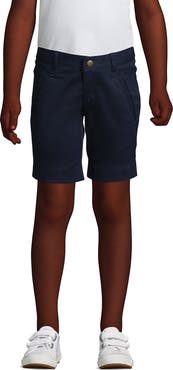 Lands' End School Uniform Girls Stretch Chino Bermuda Shorts