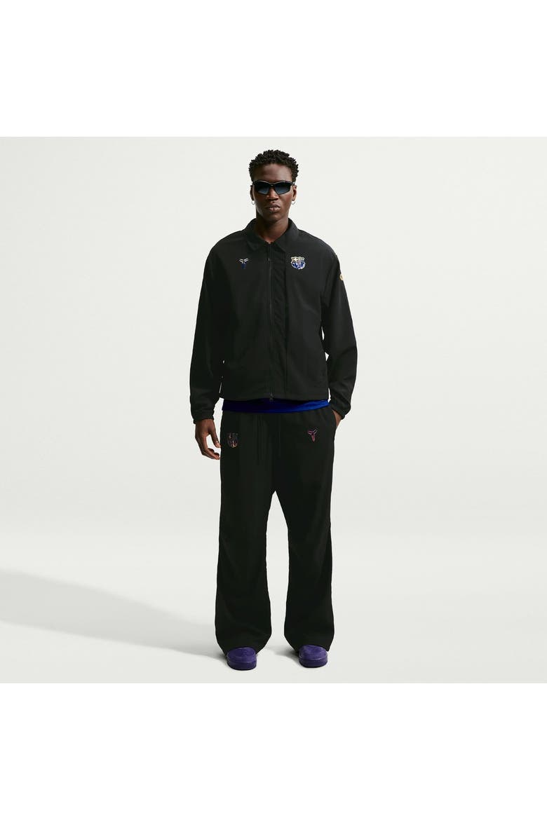 Men's Nike  Black Barcelona 2026/27 Away Woven Pants, Alternate, color, Black