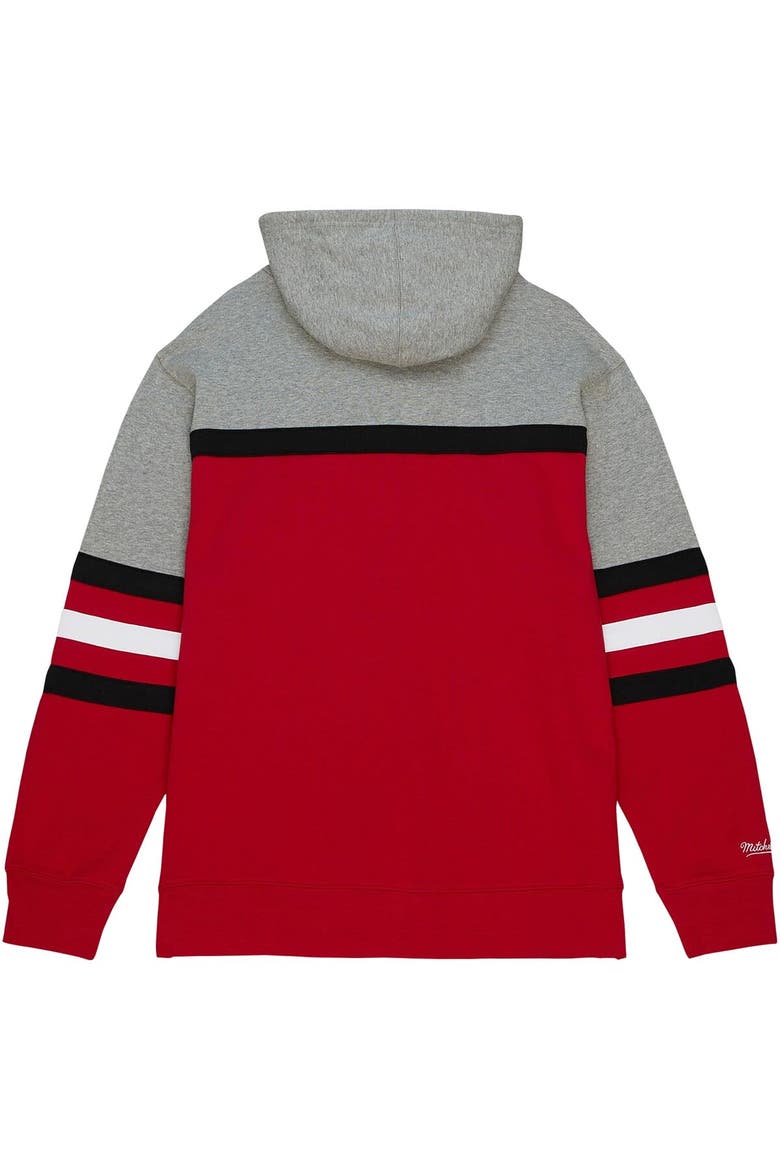 Men's Mitchell & Ness Crimson Alabama Crimson Tide Head Coach Pullover Hoodie, Alternate, color, Crimson