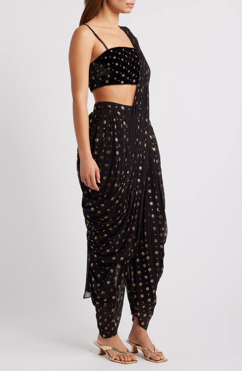 Farah Dhoti & Dupatta Set