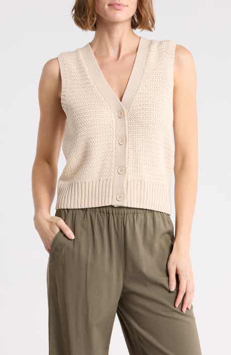 Robin Open Knit Sweater Vest