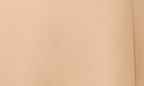 Cece Short Sleeve Cotton Midi Shirtdress In Hazelnut