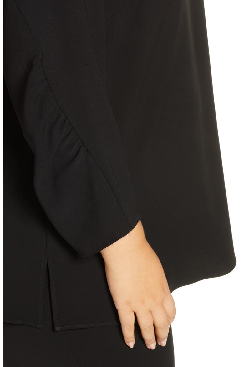 Loretta Blouse, Alternate, color, BLACK