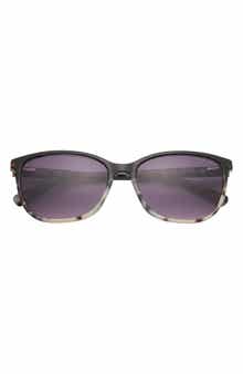 Ted Baker London 56mm Rectangular Sunglasses