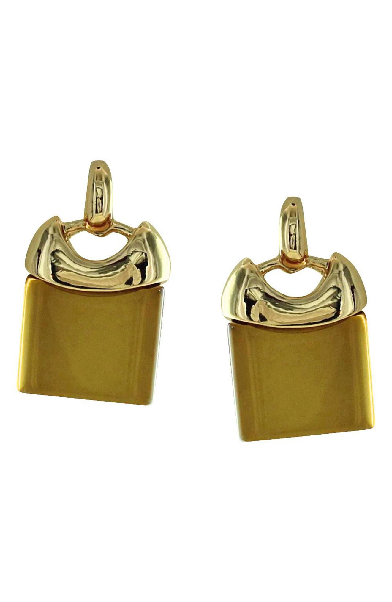 OLIVIA WELLES Purse Drop Earrings