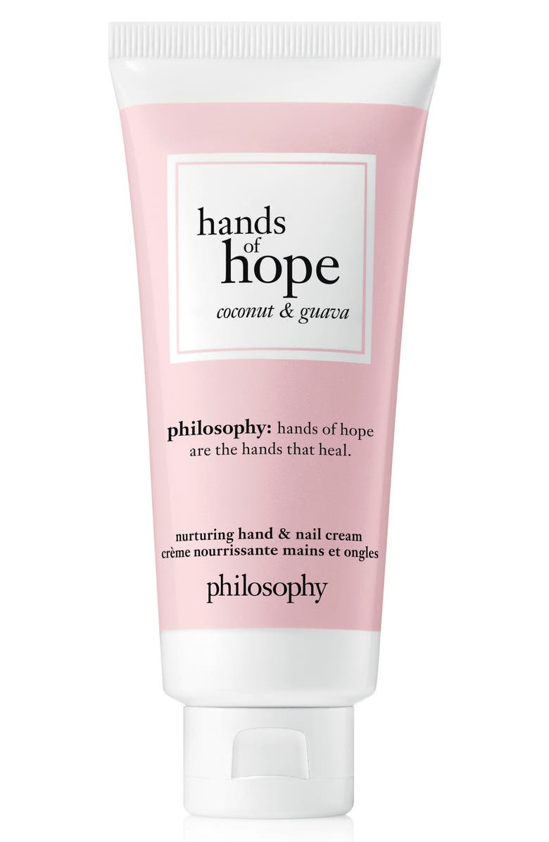 philosophy nurturing hand & nail cream, Main, color, 