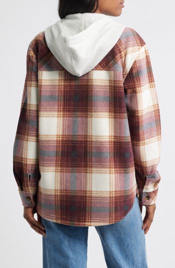 Hooded Fleece Shacket