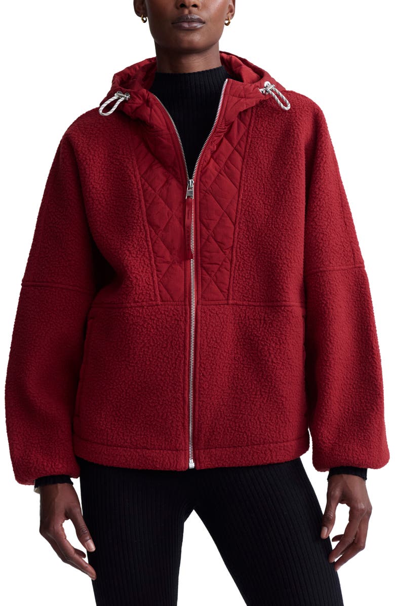 Varley Richfield Quilted Fleece Jacket, Main, color, 