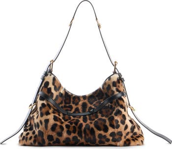 Medium Voyou Genuine Calf Hair Hobo Bag