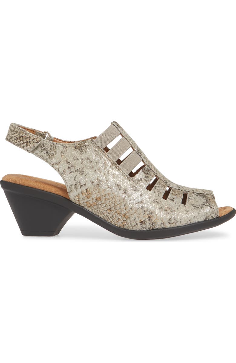 Comfortiva Faye Sandal, Alternate, color, Light Grey Leather