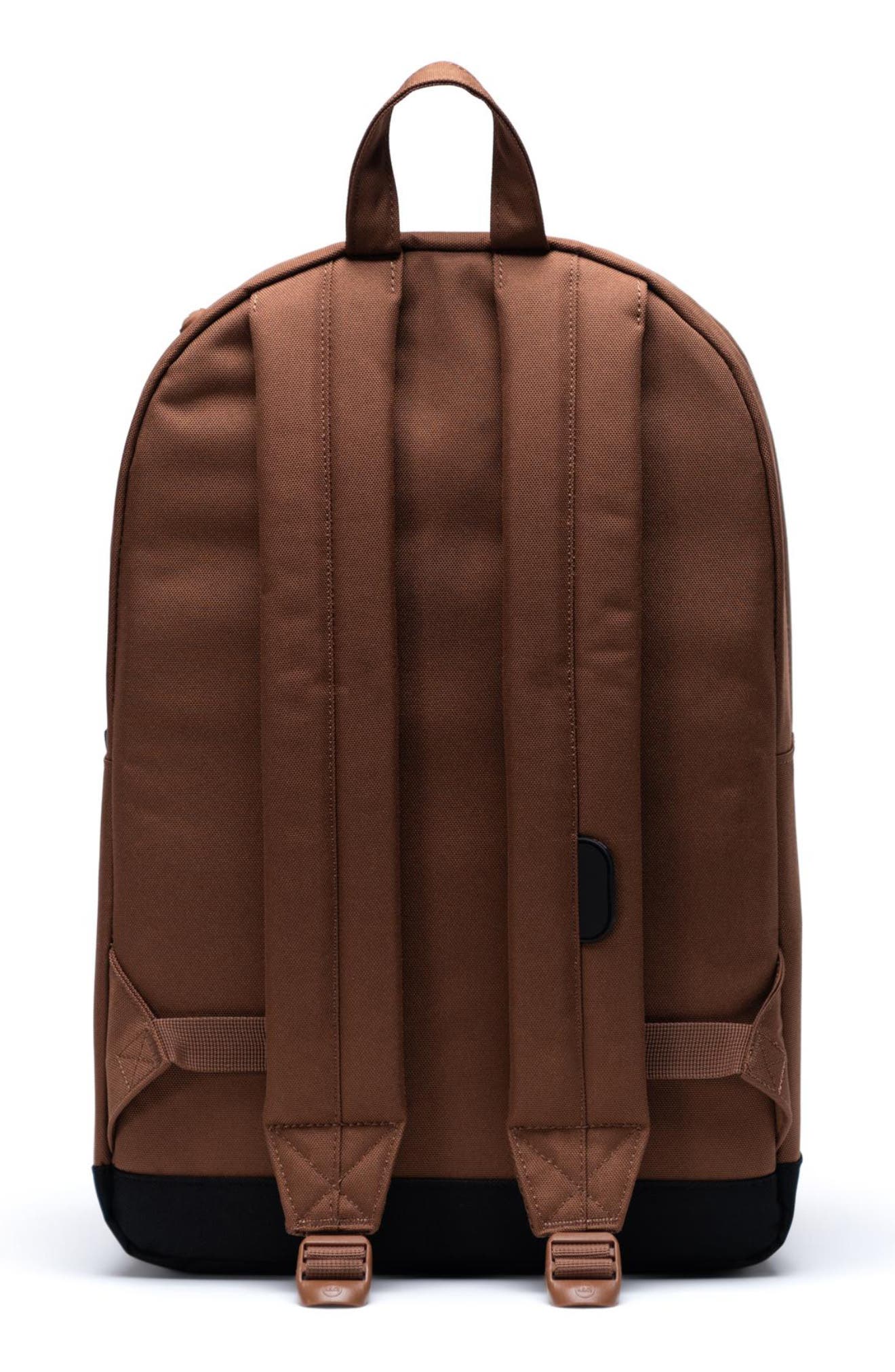 Pop Quiz Backpack, Alternate, color, DARK OLIVE/ SADDLE BROWN