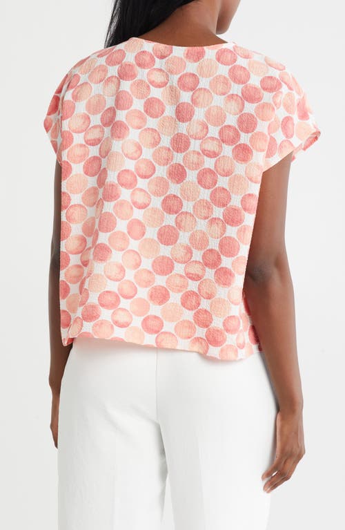 Bobeau Dolman Sleeve Top In Pink