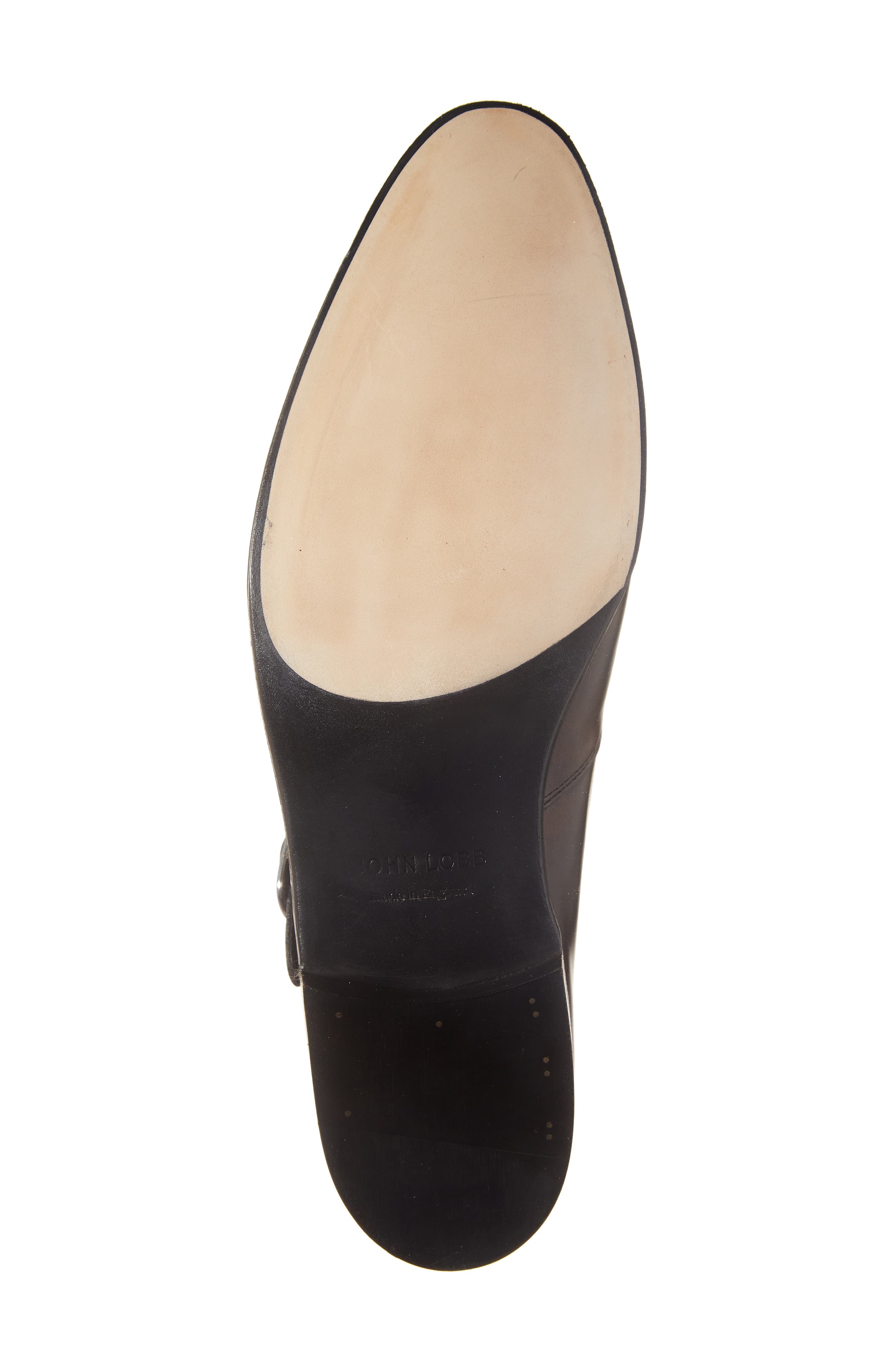 John Lobb Moorfields Side Buckle Slip-On, Alternate, color, 