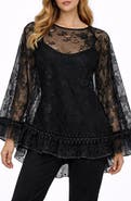 SAACHI Lace Poncho
