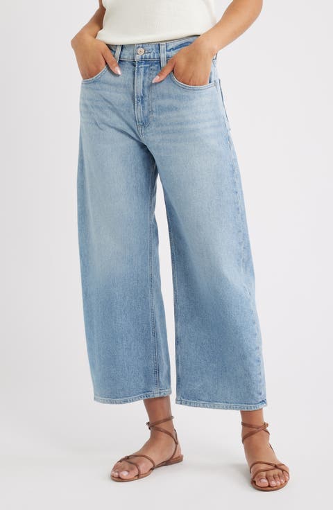 Arellia High Waist Ankle Barrel Jeans (Audubon) (Petite)
