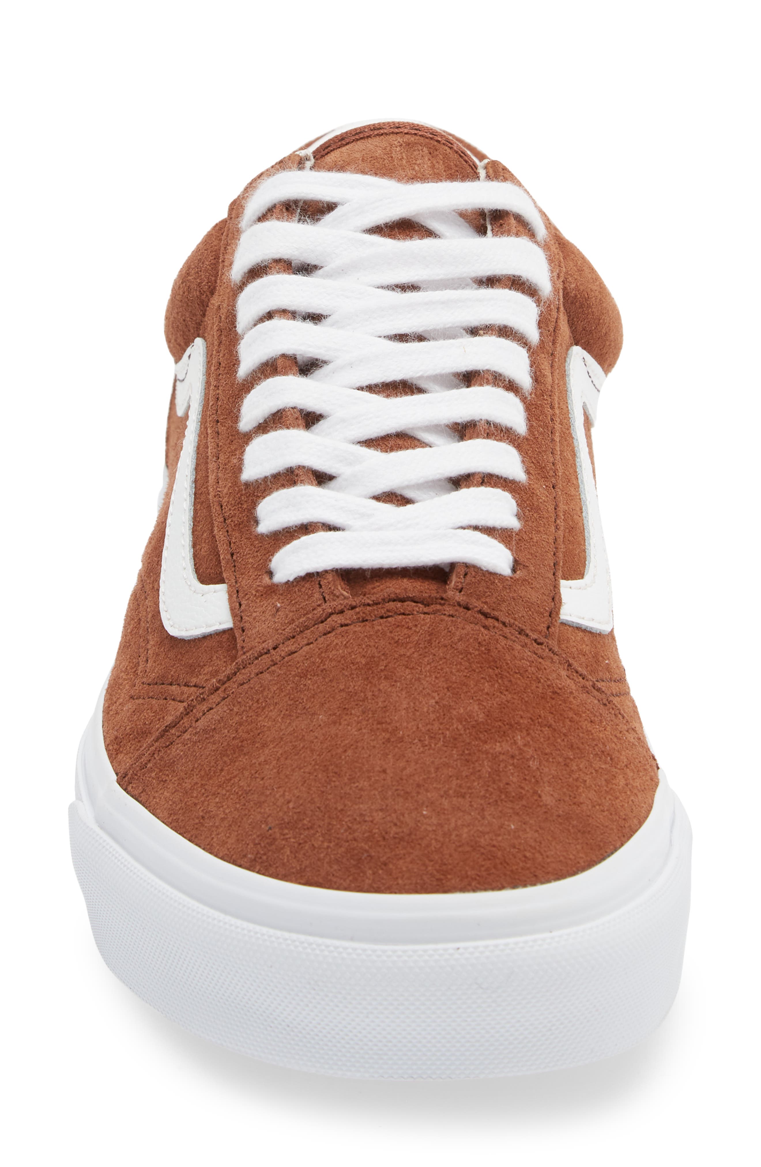 Vans UA Old Skool Suede Sneaker, Alternate, color, Pig Suede Tortoise Shell