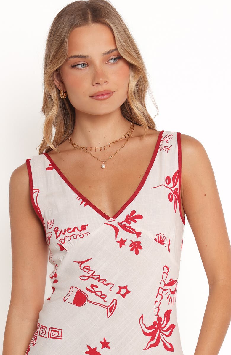 Petal & Pup Fleur Minidress, Alternate, color, Biaritz