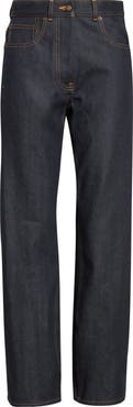 Thom Browne Straight Leg Selvedge Denim Jeans