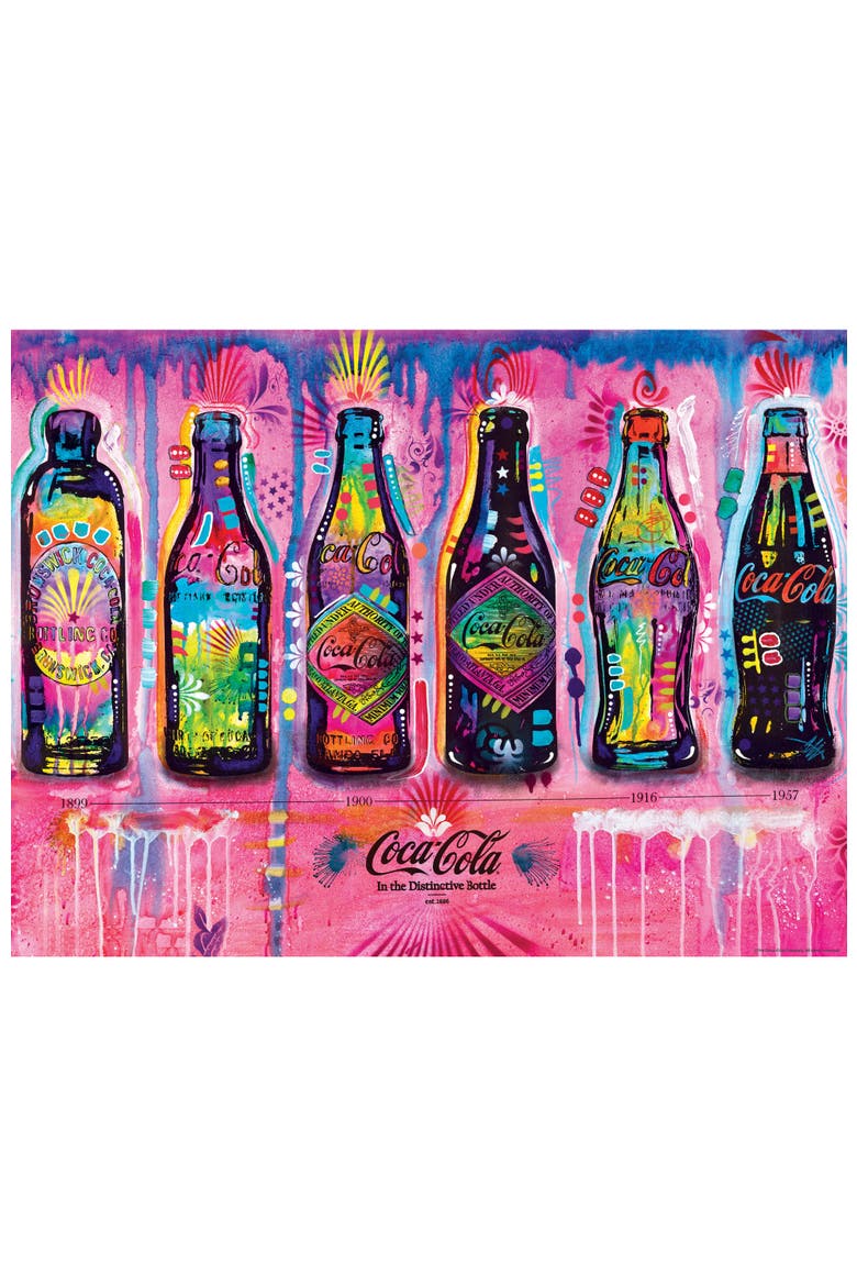 Coca-Cola Bottles 300 Piece Puzzle, Alternate, color, Multicolor